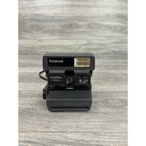 Vintage Polaroid One Step Close Up 600 Instant Camera! FILM TESTED! Works Great!